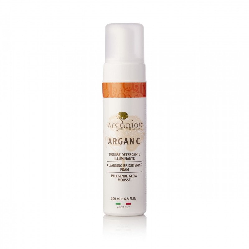 Mousse limpiadora iluminadora Argan C 200 ml